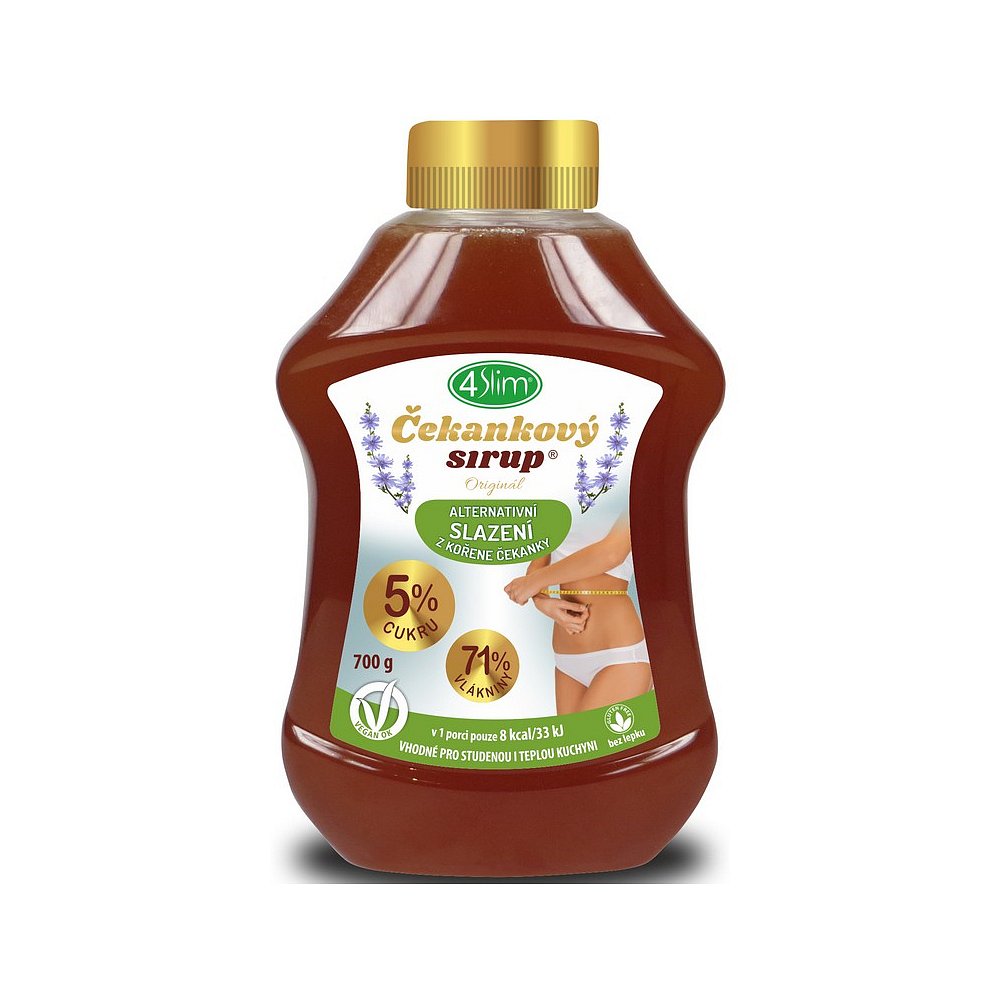 4SLIM Čekankový sirup originál 700 g