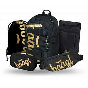 Baagl Školní set Skate Gold III