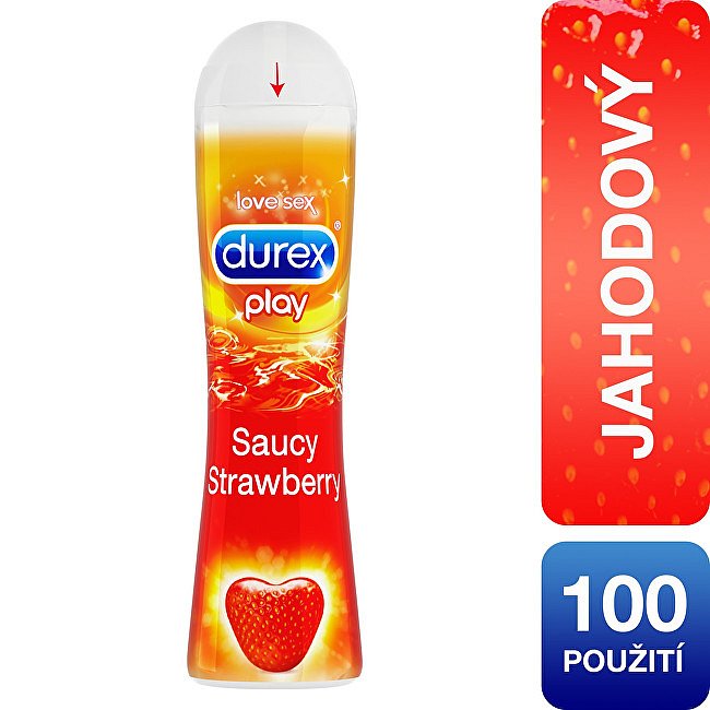 Lubrikační gel Play Strawberry 50 ml