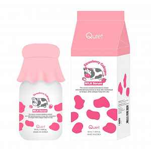 Quret Jahodové kolagenové mléčné sérum 50 ml
