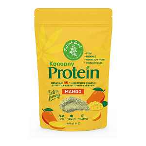 ZELENÁ ZEMĚ Konopný protein extra jemný s mangem 500 g