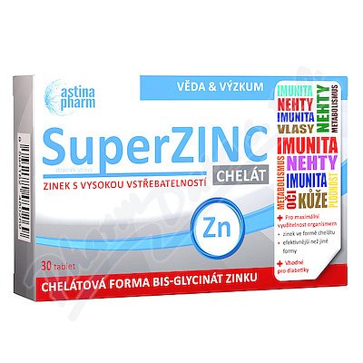 Astina SuperZINC CHELÁT tbl.30