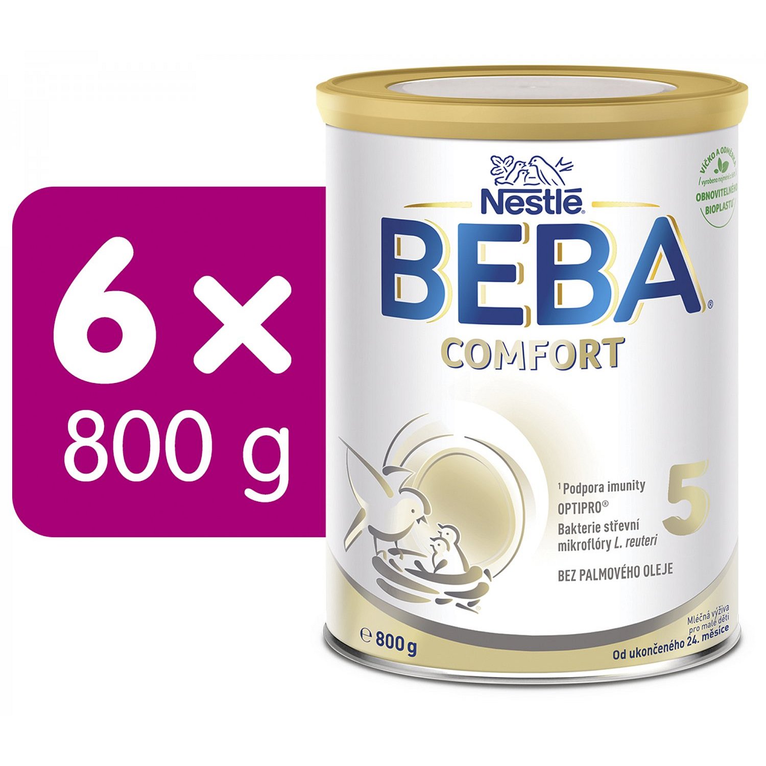 Beba COMFORT 5 batolecí mléko 6 x 800 g