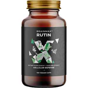 BrainMax Rutin, 500 mg, 100 rostlinných kapslí