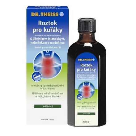 Dr.Theiss Roztok pro kuřáky 250ml