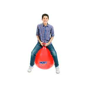 Hopsací míč HOP - průměr 55cm - červená