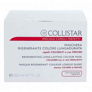 Collistar Regenerating Colour Mask 200 ml Maska pro barvené vlasy