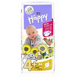 BELLA HAPPY Maxi Plus 9-20 kg 44 ks