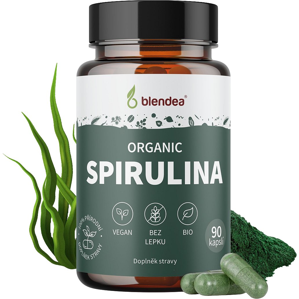 Blendea BIO Spirulina 90 kapslí