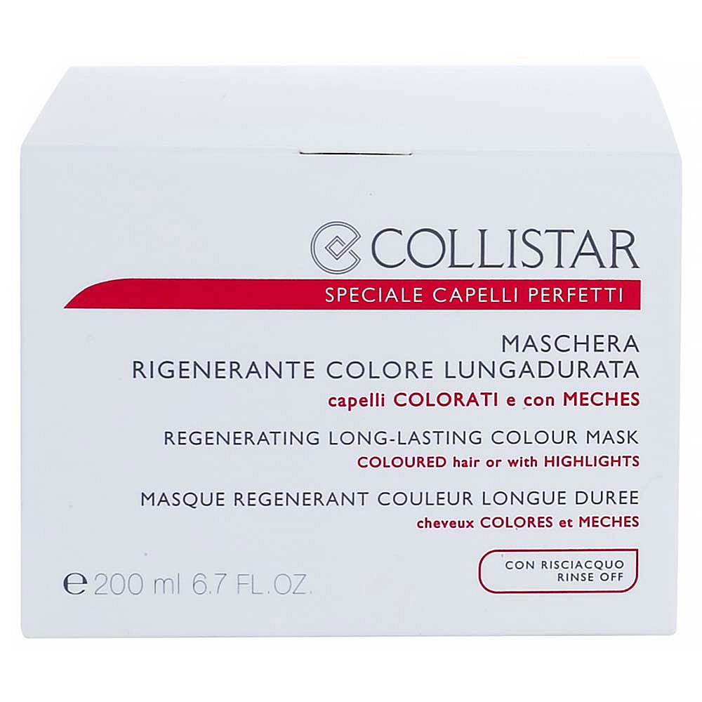 Collistar Regenerating Colour Mask 200 ml Maska pro barvené vlasy