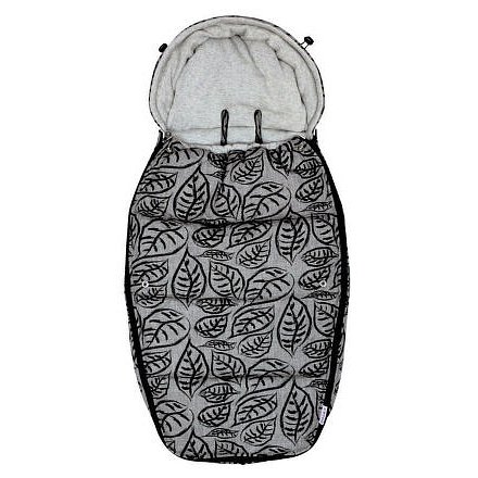 Dooky footmuff vel. L GREY LEAVES DeLuxe