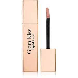 flormar Glam Kiss Liquid Lipstick dlouhotrvající tekutá rtěnka s vysokým leskem odstín 001 Naked Glow 3.5 ml