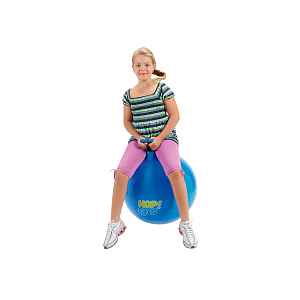 Hopsací míč HOP - průměr 66cm - modrá