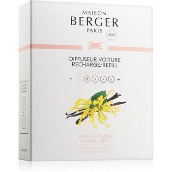 Maison Berger Paris Car Ylang's Sun vůně do auta 2 x 17 g náhradní náplň