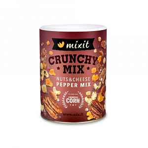 Mixit Crunchy mix sýr, crunchy corn a oříšky s barevným pepřem 300 g