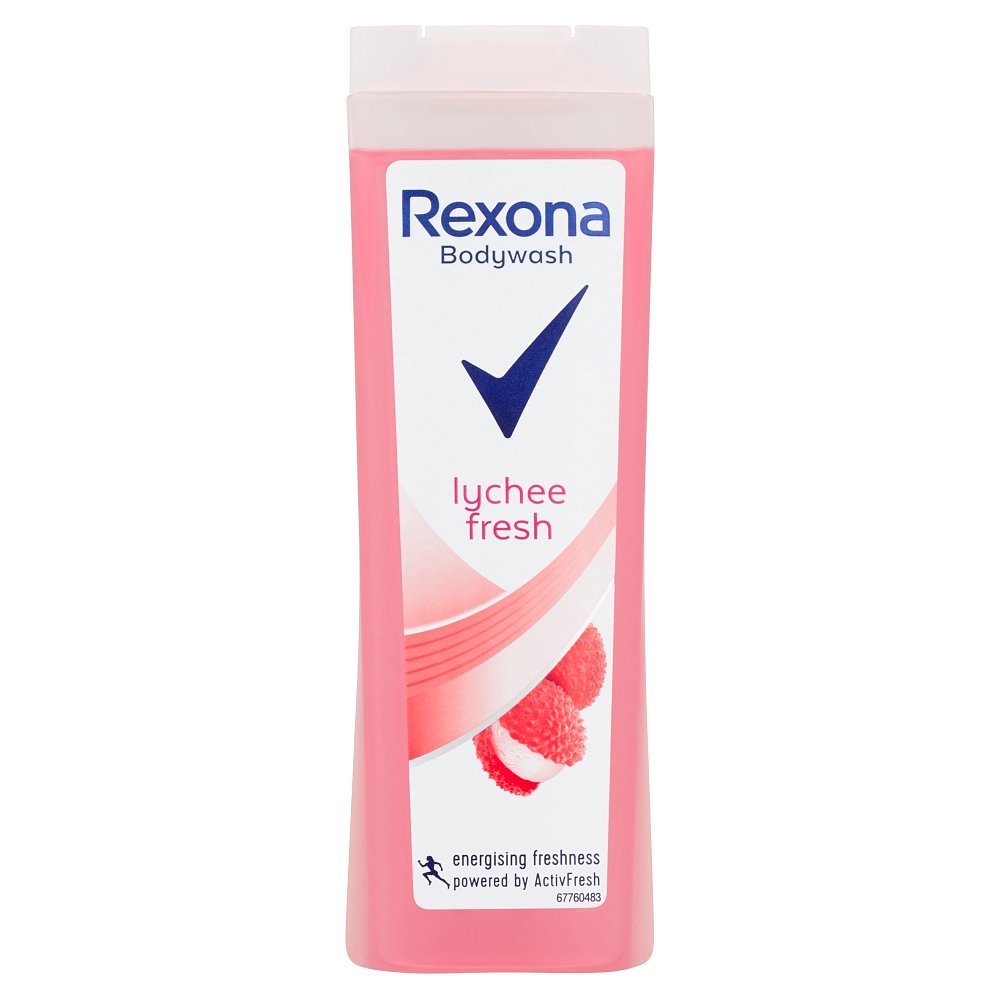 Rexona Osvěžující dámský sprchový gel Lychee fresh  400 ml
