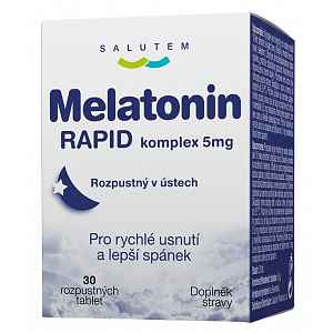 Melatonin Rapid komplex 5mg ODT (pod jazyk) 30 tablet