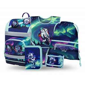 Baagl Školní set Zippy Plus Aurora II