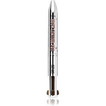 Benefit Brow Contour Pro dlouhotrvající tužka na obočí 4 v 1 odstín 05 Brown-Black Deep