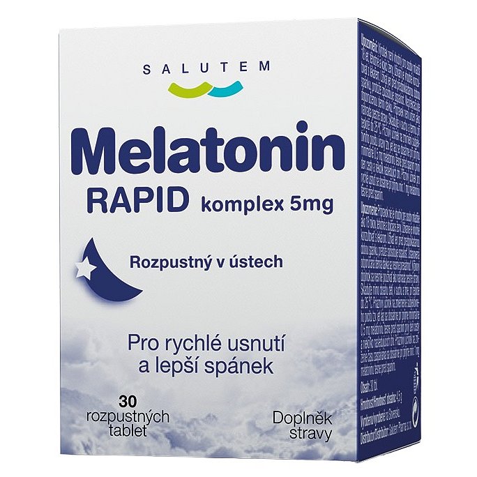 Melatonin Rapid komplex 5mg ODT (pod jazyk) 30 tablet