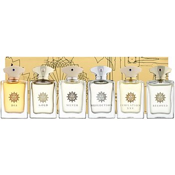 Amouage Miniatures Bottles Collection Men dárková sada II.  parfémovaná voda 6 x 7,5 ml