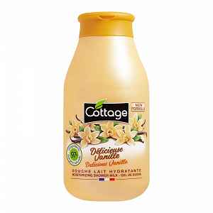 Cottage Moisturizing Shower Milk - Delicious Vanilla  sprchové mléko 97% přírodní  250 ml