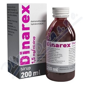 Dinarex 1,5 mg/ml sirup 200 ml