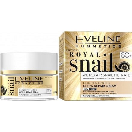 Eveline Royal Snail Koncentrovaný denní a noční krém 60+ 50ml