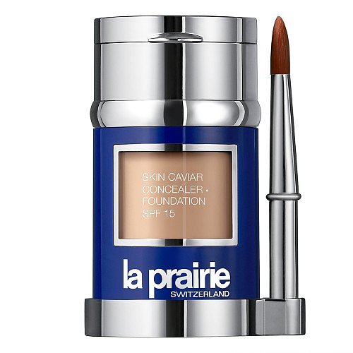 La Prairie Skin Caviar Concealer • Foundation SPF 15 make-up  Creme Peche