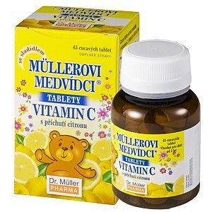 Müllerovi medvídci s vitamín C a přích.citronu tablety 45