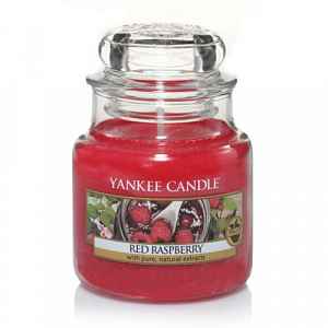 Yankee Candle Red Raspberry vonná svíčka Classic malá 104 g