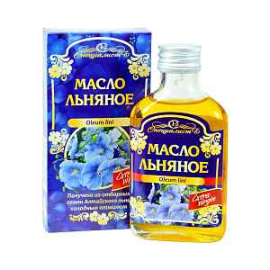 100% lněný olej, za studena lisovaný, panenský - Specialist - 100 ml Objem: 100 ml