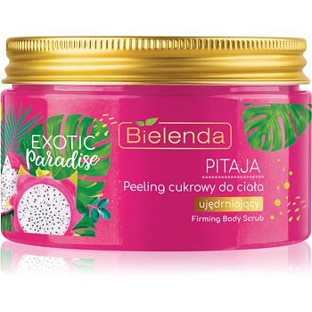 Bielenda Exotic Paradise Pitaya cukrový peeling se zpevňujícím účinkem 350 g