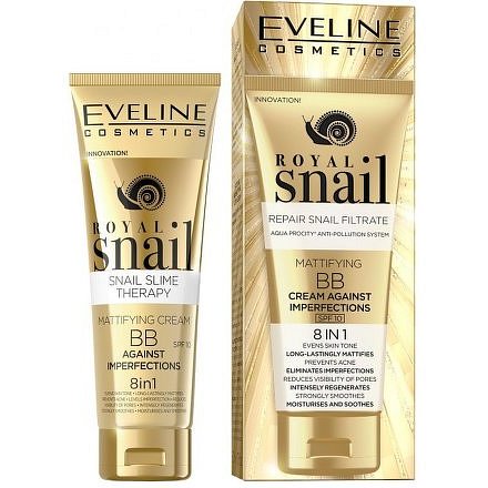 Eveline Cosmetics Royal snail Matující BB krém 50 ml
