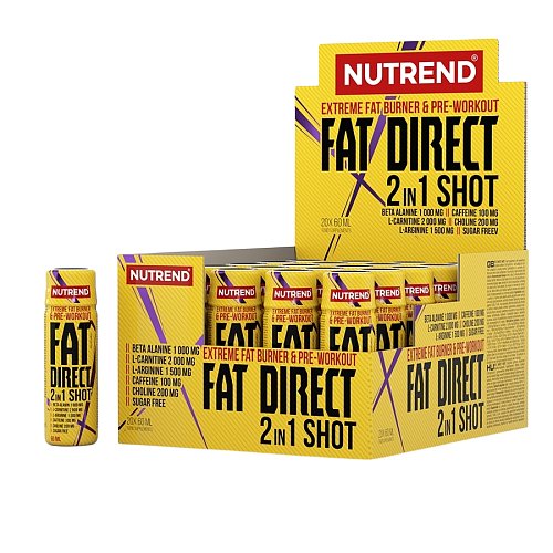 Fat Direct 2 in 1 Shot 20x60ml