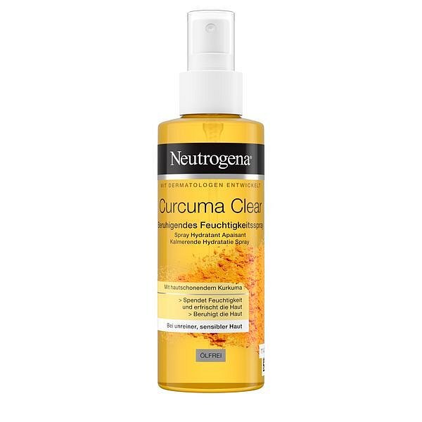 Neutrogena Hydratační mlha Curcuma Clear  125 ml