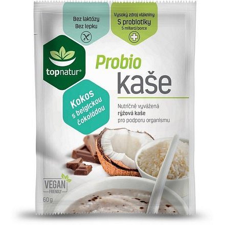 Probio kaše kokos s belgickou čokoládou 60g