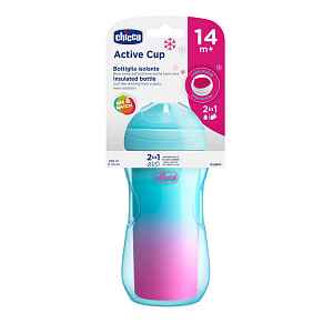 Chicco Hrneček Aktivní termo s hubičkou 14m+ 200ml