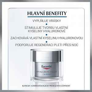 Eucerin Hyaluron Filler Noční krém 50 ml