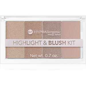 Bell Hypoallergenic paletka rozjasňovačů a tvářenek 20 g