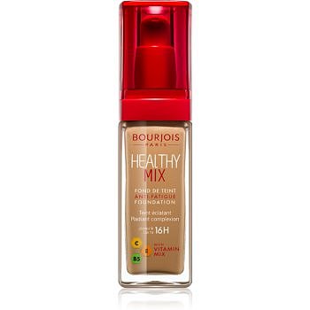 Bourjois Healthy Mix rozjasňující hydratační make-up 16h odstín 55 Dark beige  30 ml