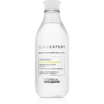 L’Oréal Professionnel Serie Expert Pure Resource čisticí šampon pro mastné vlasy a vlasovou pokožku  300 ml
