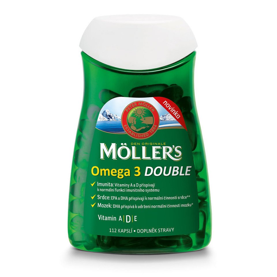 Mollers Omega 3 Double 112 kapsli - II.jakost