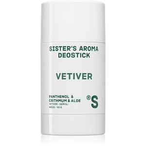 Sister's Aroma Vetiver Deostick tuhý deodorant proti zápachu a pocení 50 g
