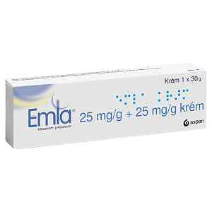 EMLA Krém 25 mg 30 g