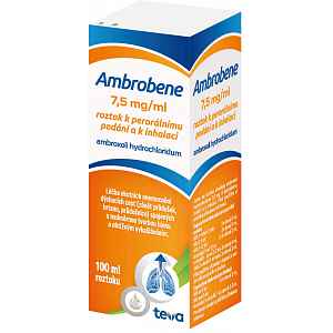 Ambrobene roztok 100 ml 7.5 mg/ml
