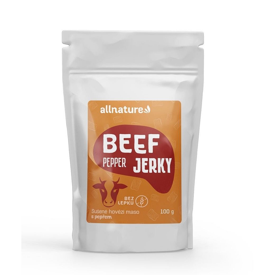 Allnature BEEF Pepper Jerky 100 g