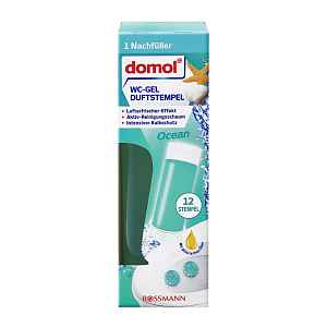 Domol WC gel Ocean náhradní náplň 75 ml