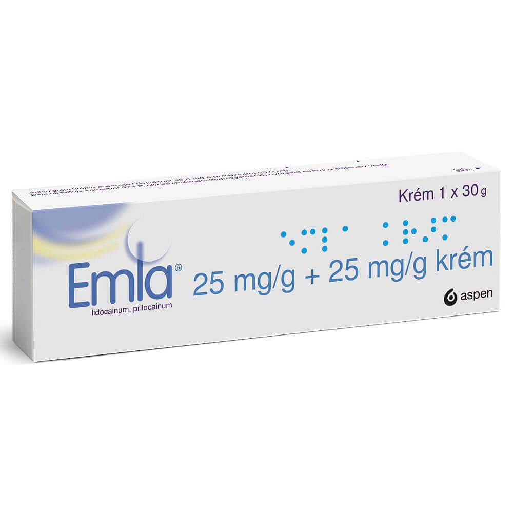 EMLA Krém 25 mg 30 g