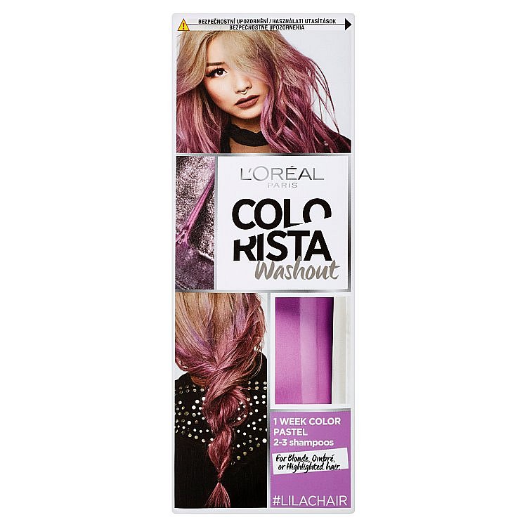 L'Oréal Paris Colorista Washout vymývající se barva Lilac Hair